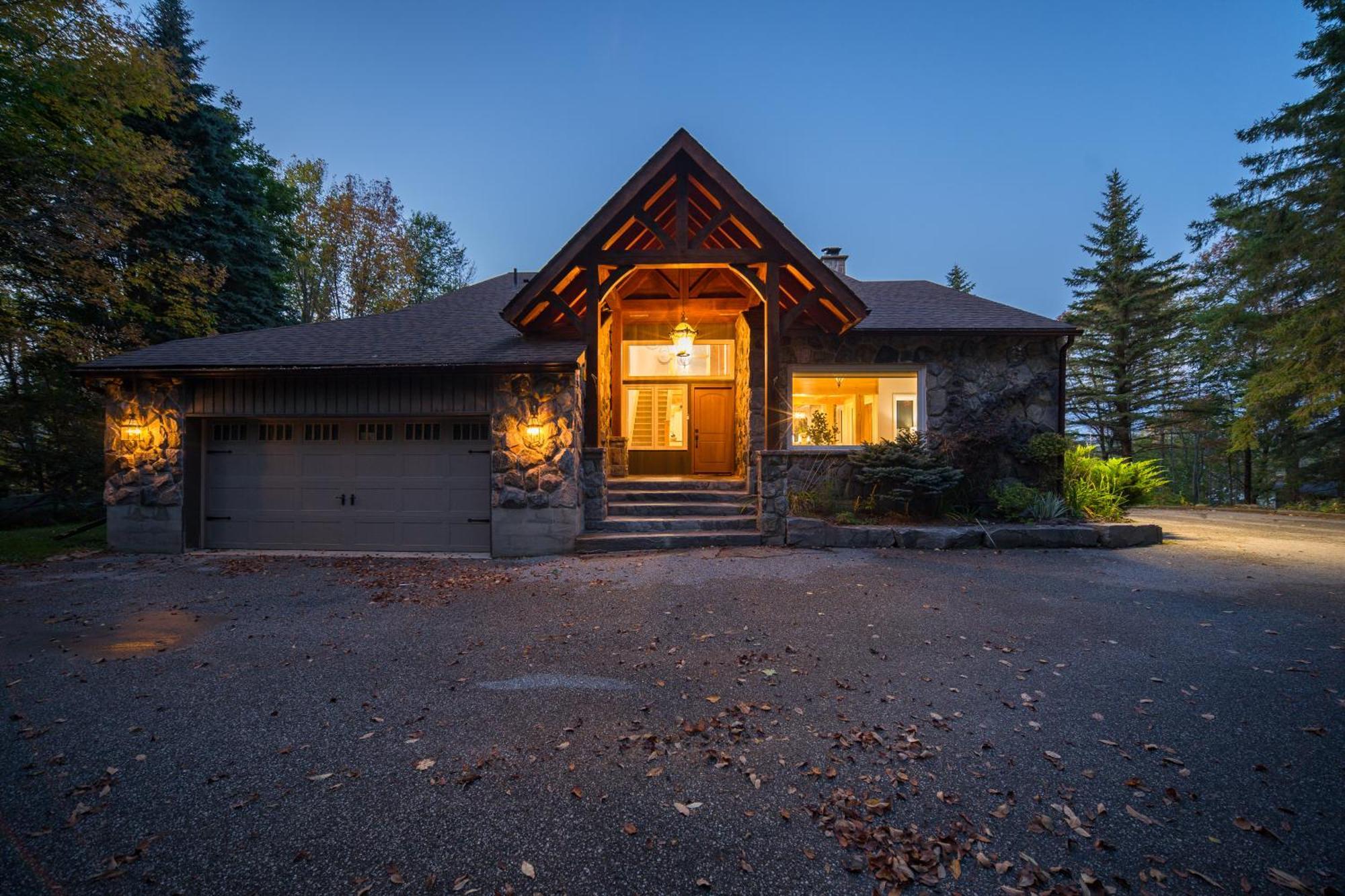 Muskokawaterfront Pooltable 98Tv 6Acres Villa Huntsville Bagian luar foto